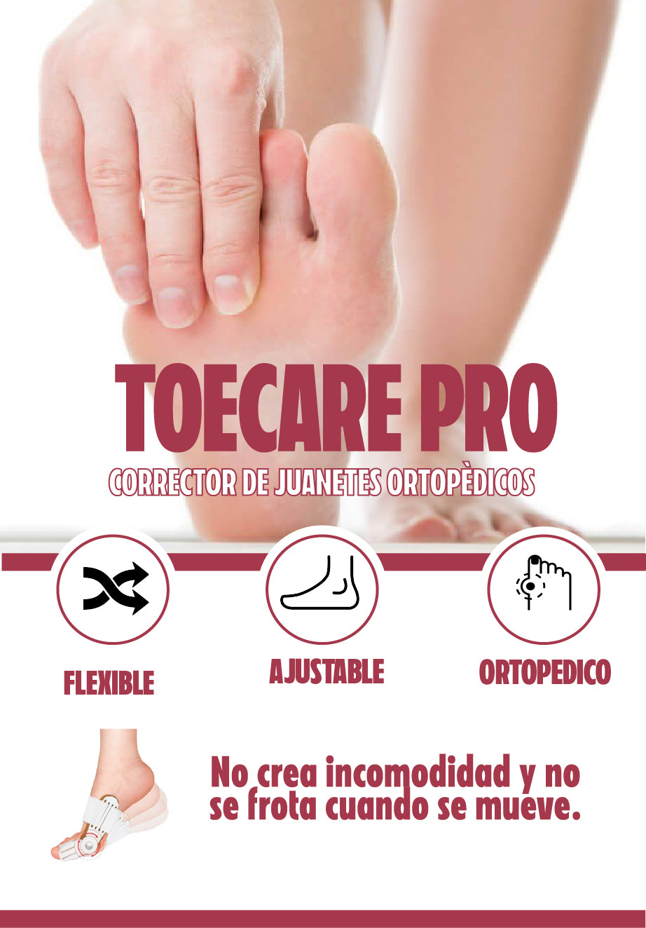 Corrector de Juanetes Ortopédico