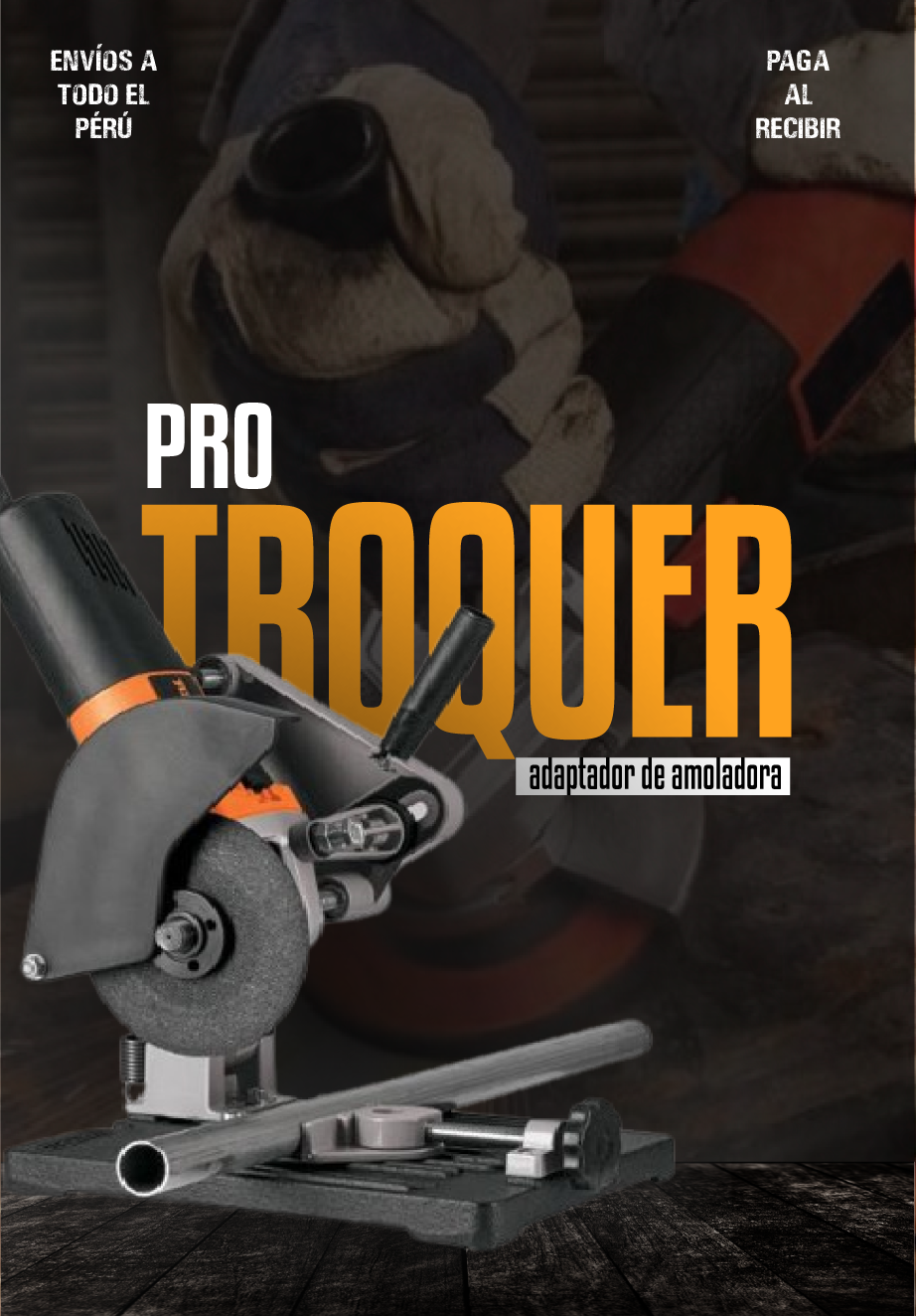 Soporte Angular Universal de Amoladora