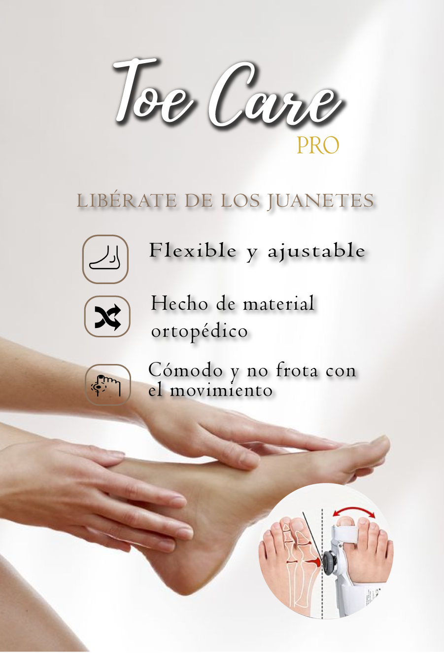 Corrector de Juanetes Ortopédico