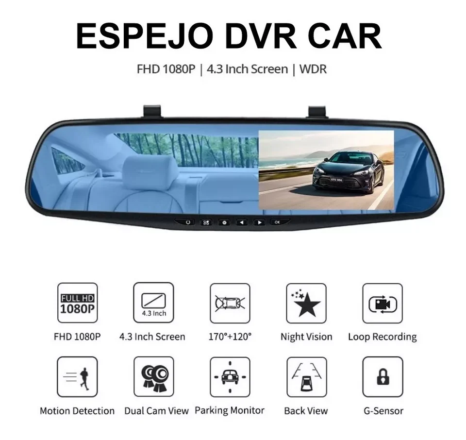 VistaMax ™ - KIT DE ESPEJO RETROVISOR SMART