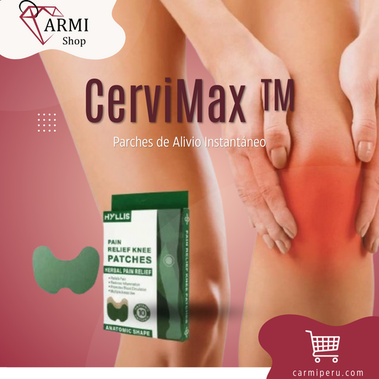 CerviMax ™ - Parche Analgésico para Dolor Cervical y Lumbar (10 UNIDADES)